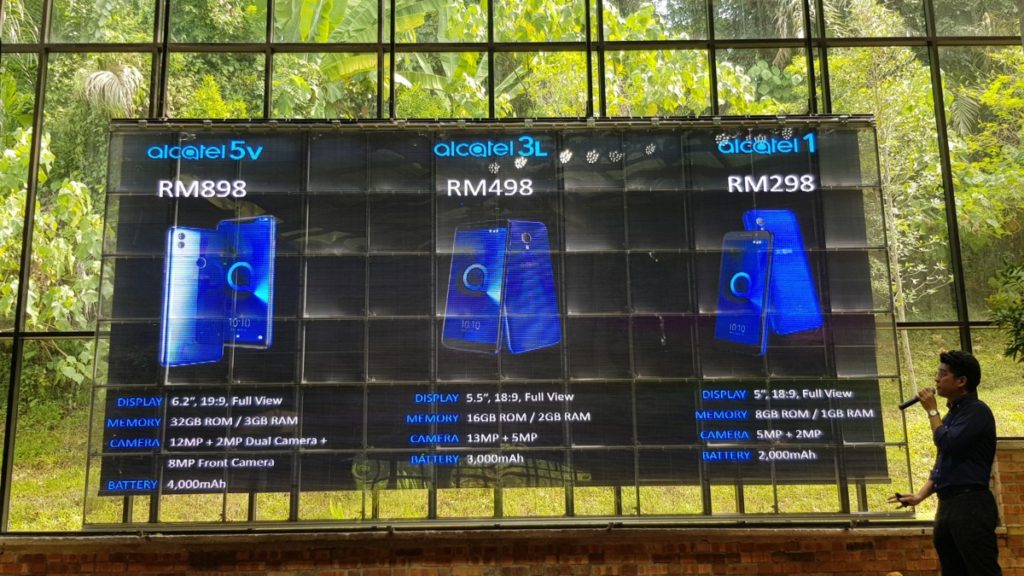 Alcatel 1, 5V and 3L smartphones arrive in Malaysia 9