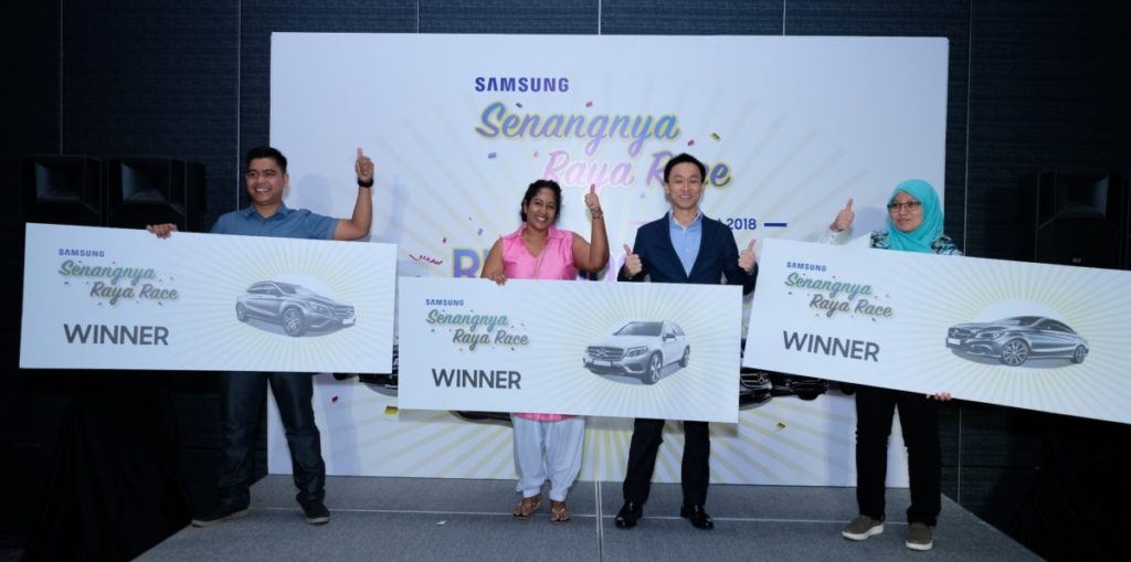 Samsung Senangnya Raya Race winners feted with over RM2,000,000 in prizes 1