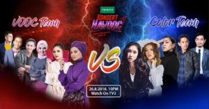 Win an OPPO F9 by voting for your favourite team at the OPPO HaVOOC concert 19