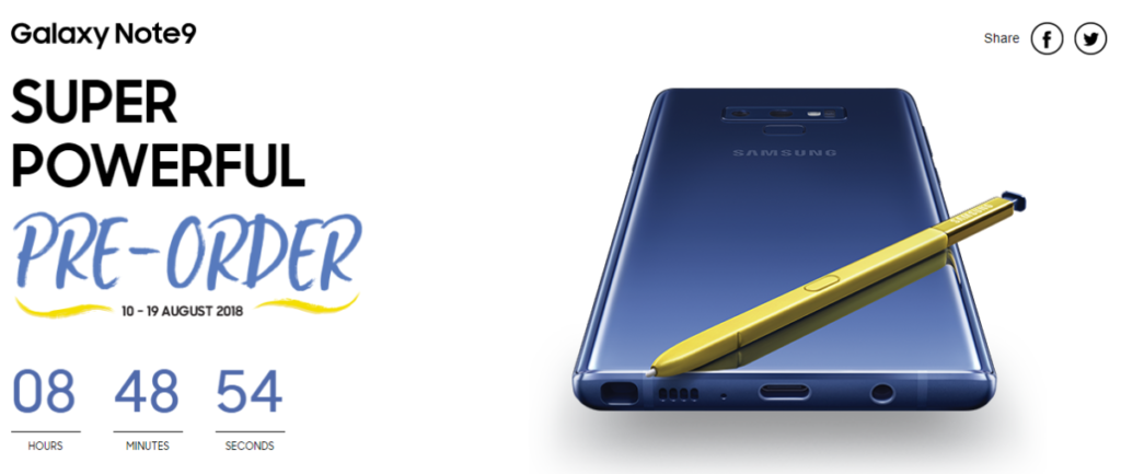Galaxy Note9 preorder details for Malaysia revealed and they’re super powerful 6