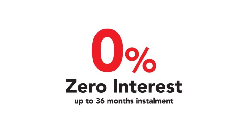 zero interest