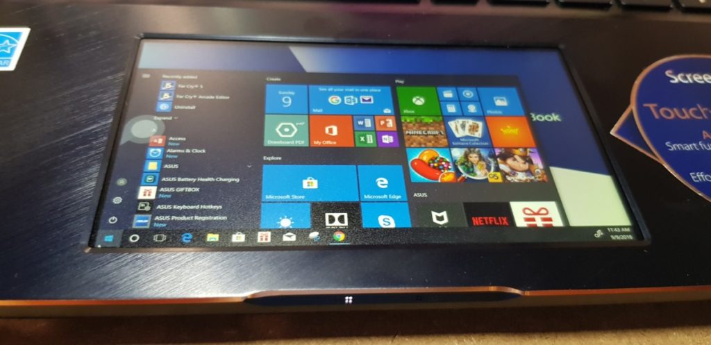 [Review] Asus Zenbook Pro 15 UX580G-EE2030T - ScreenPad Sensation 8