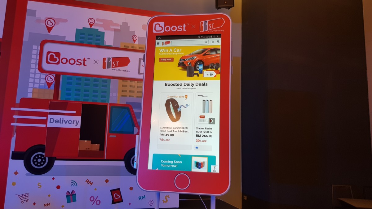 You can now pay for purchases with Boost eWallet on 11street 2