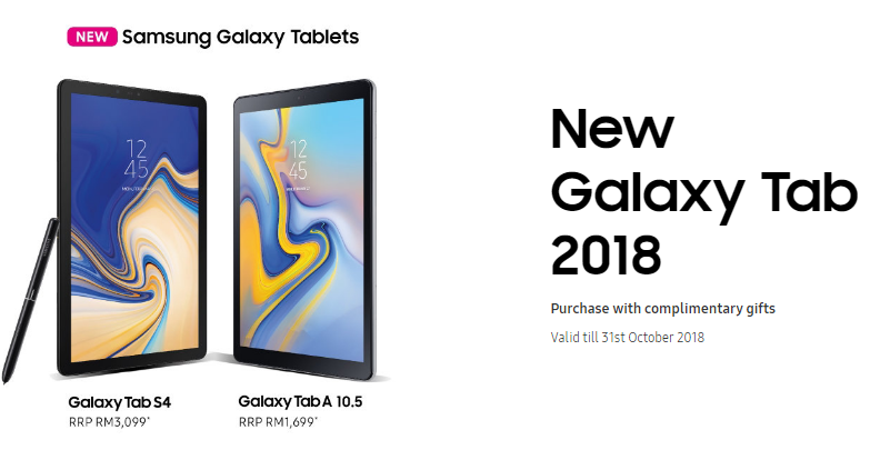 Samsung launches the Galaxy Tab S4 and Tab A 10.5 (2018) in Malaysia 5