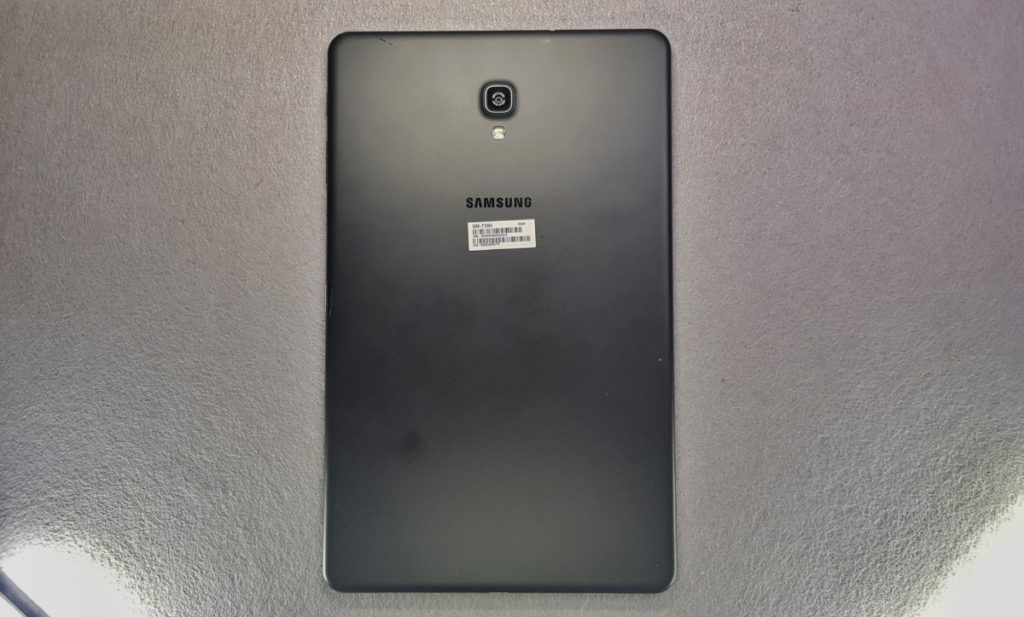 Galaxy Tab A 10.5 2018 tablet rear