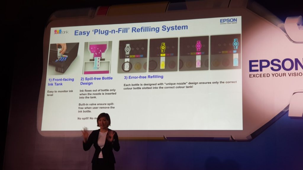 Epson plug and fill system