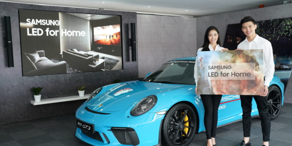 Porsche Experience at Sepang International Circuit elevated to the next level with innovative Samsung display technologies 1