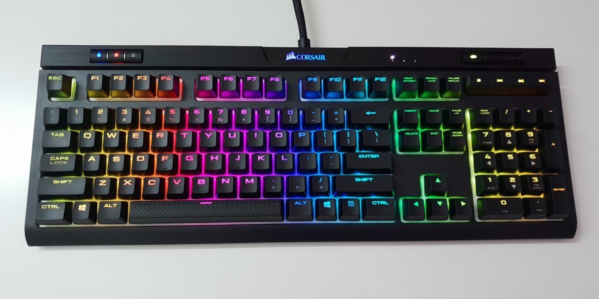 Sprout kasseapparat velfærd Review] Corsair Strafe RGB Mk2 Gaming Keyboard - Silent Running | Hitech  Century