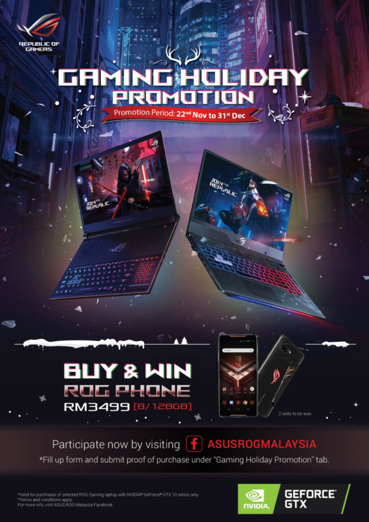 Asus rolls out Gaming Holiday Promotion with chance to win a ROG Phone 24