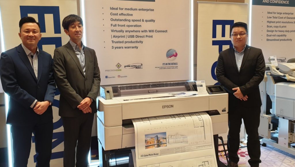 Epson T-series SureColor CAD plotter printers debut in Malaysia 1