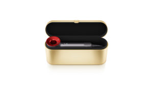 Dyson Supersonic hair dryer Iron Red w Gold Case 3