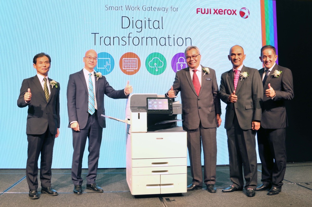 Fuji Xerox Unveils Apeosport Vii Docucentre Vii Color Series Digital Colour Multifunction Printers In Malaysia Hitech Century