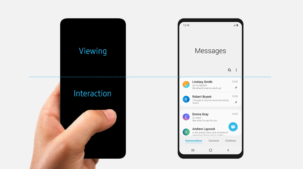 Samsung showcases the power of their new One UI user interface 10