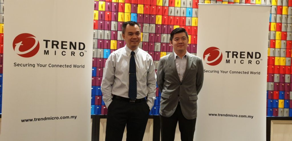 From left: Mr. Goh Chee Hoh, Managing Director of Trend Micro Malaysia & Mr Law Chee Wan, Technical Director Trend Micro Malaysia and Singapore