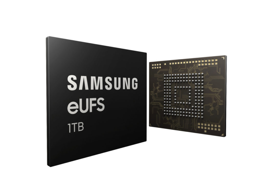 Samsung is manufacturing massive 1 terabyte storage chips for smartphones 3