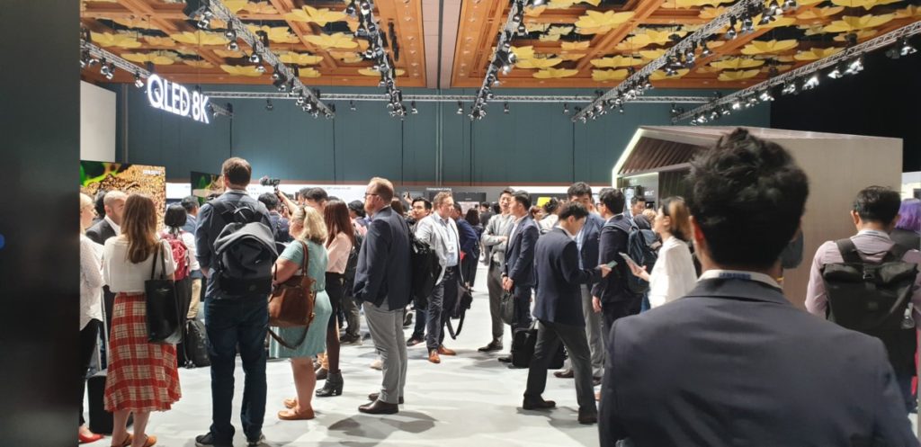 Samsung SEAO Forum 2019 showcases their latest 8K QLED TVs and home technologies 2