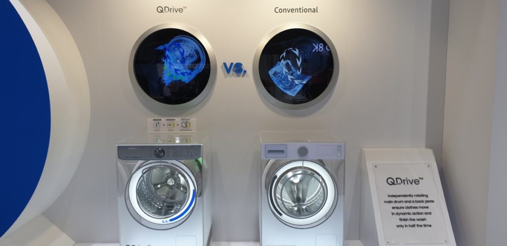 New Samsung WW7800M QuickDrive gets your washing done in half the time 2