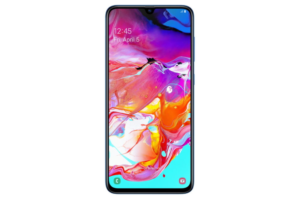 Galaxy A70 front panel