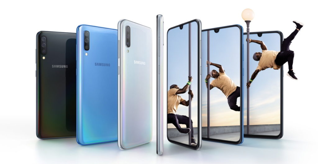 Galaxy A70 with Infinity-U display and rear triple camera revealed 18