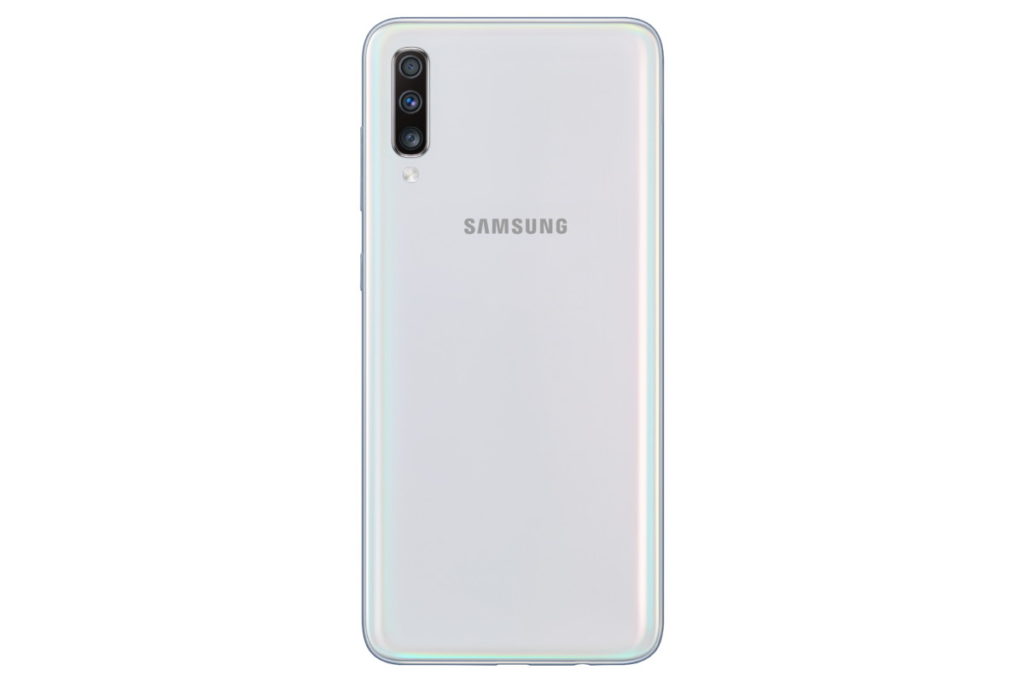 Galaxy A70 white backplate