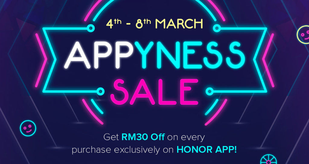 The HONOR Appyness Sale sparks joy 30