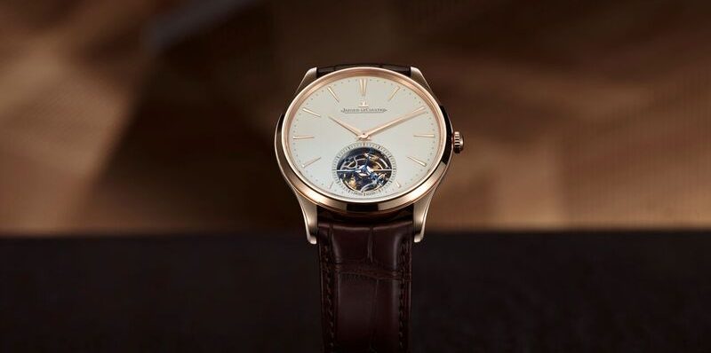 Ultra Thin Tourbillon in pink gold by Jaeger-Lecoultre takes class up a notch 1