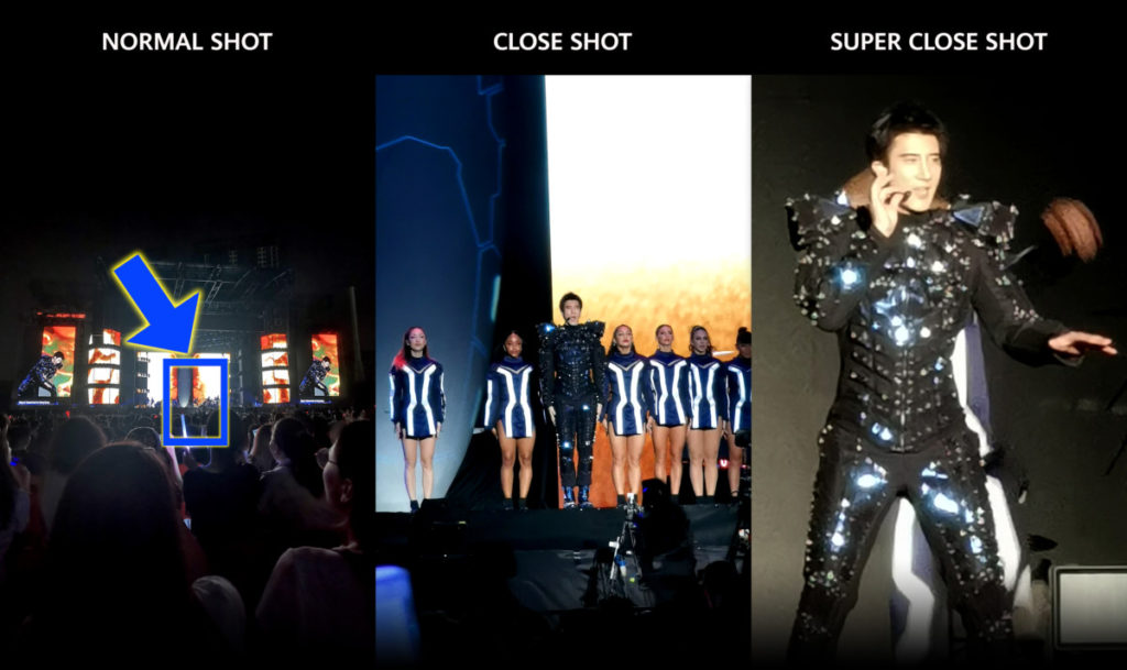 Photos from Wang Lee Hom concert demonstrate amazing zoom capabilities of Huawei P30 5
