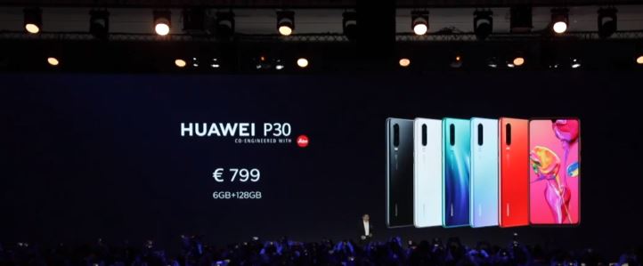Huawei P30 and P30 Pro smartphones make official debut in Paris 13