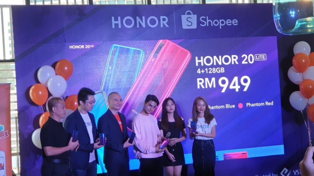 HONOR 20 Lite triple camphone arriving on Shopee at RM949 21