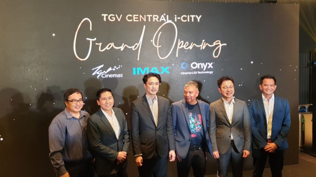 World’s largest Samsung ONYX cinema screen opens in TGV i-City Shah Alam 2