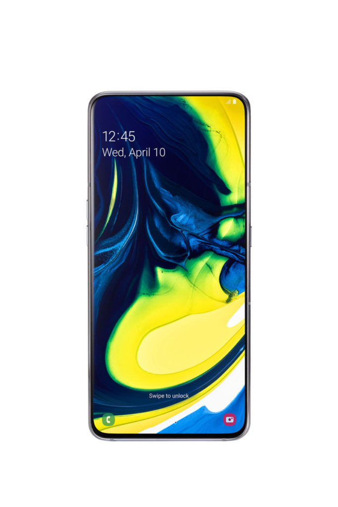 Galaxy A80 front