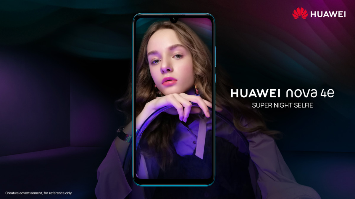 The fashionably fetching Huawei nova 4e has a 32-MP selfie camera that lets you up your selfie game for RM1,199 3