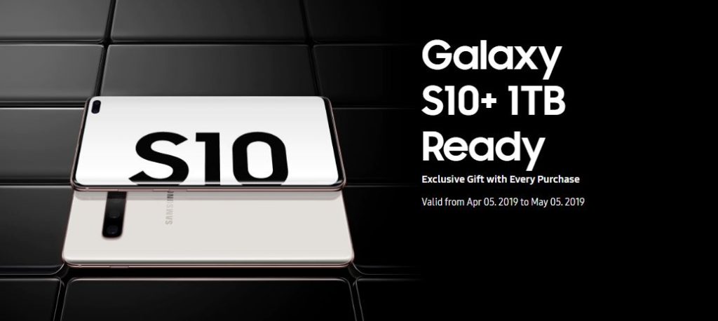 Buy the new Galaxy S10+ with 1TB storage and get another free phone too 30