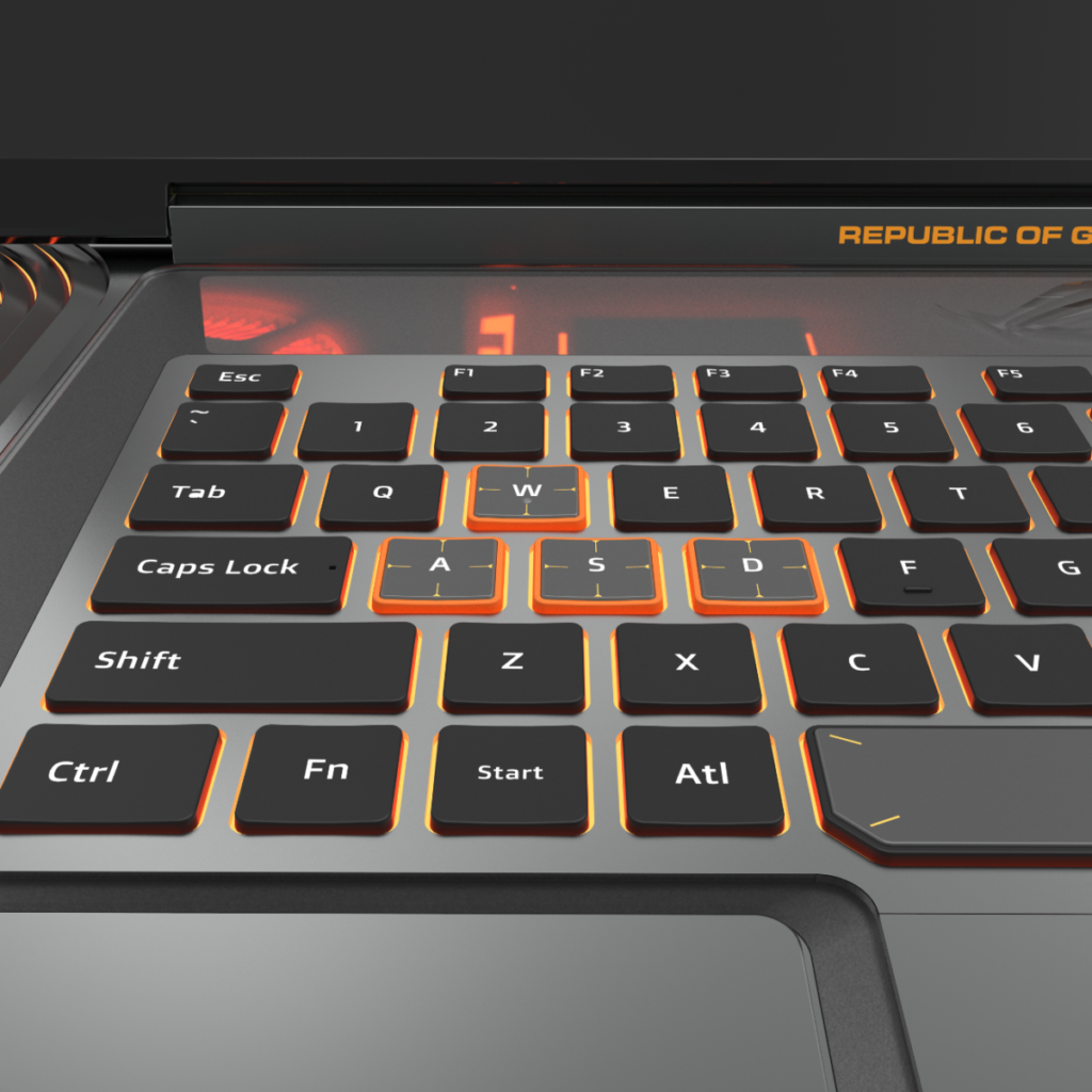 ROG Face Off keyboard