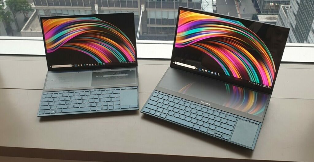 Asus ZenBook Pro Duo UX581 features customisable secondary 4K ScreenPad Plus touchscreen plus Intel Core I9 processors 28