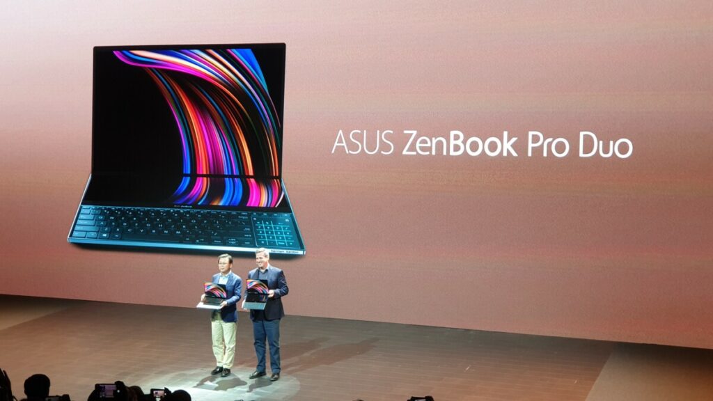 Asus ZenBook Pro Duo UX581 features customisable secondary 4K ScreenPad Plus touchscreen plus Intel Core I9 processors 2