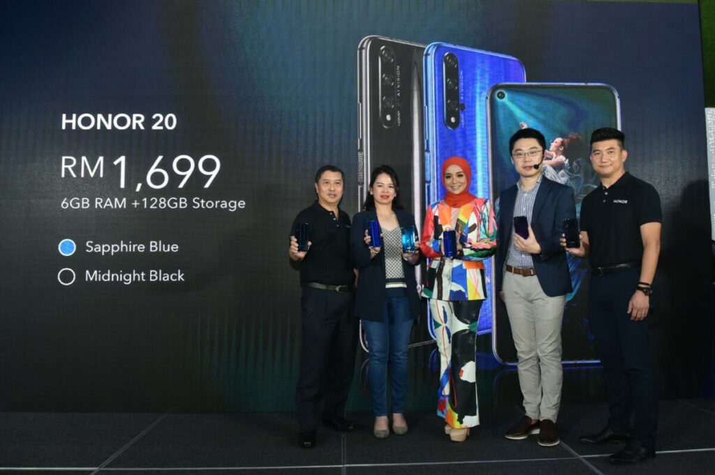 HONOR 20 arrives in Malaysia packing quad AI cameras priced at RM1699 2