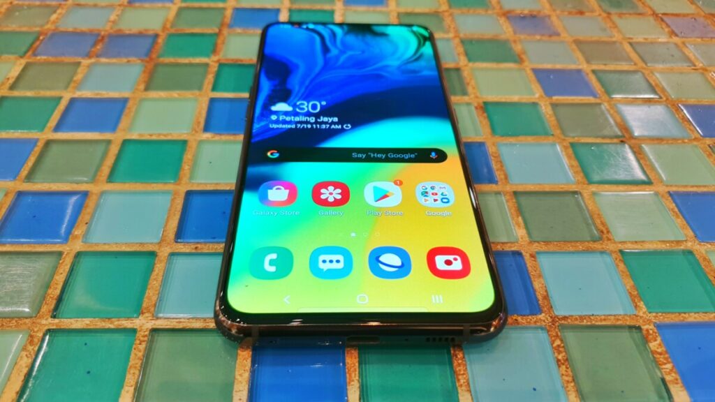 Galaxy A80 front