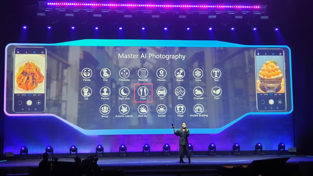 Huawei nova 5T camera modes