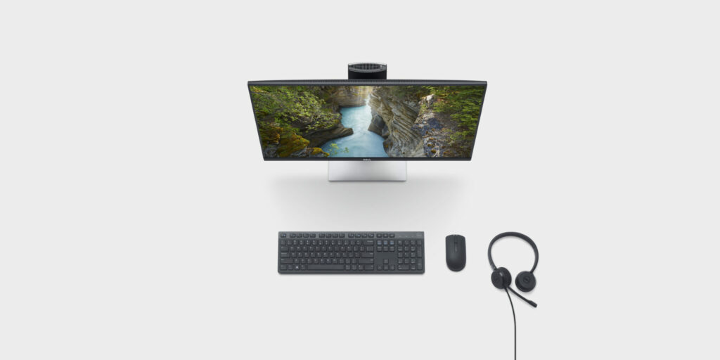 Dell’s innovative OptiPlex 7070 Ultra is sleek, modular and leaves a zero footprint on your desktop 1