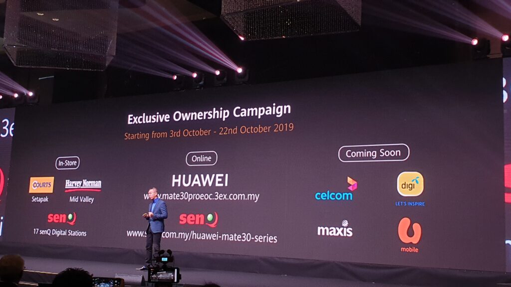 Huawei Mate 30 Exclusive Ownership