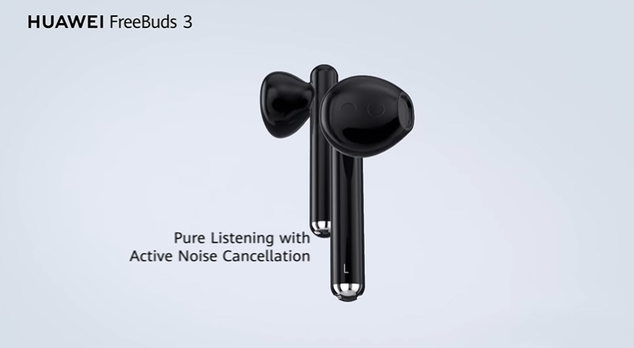 Huawei Smart Life Freebuds 3 earbud design
