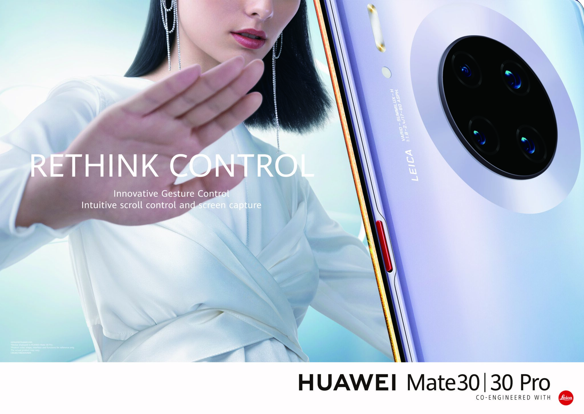 Huawei Smart Life with Air Gestures on Mate30 Pro