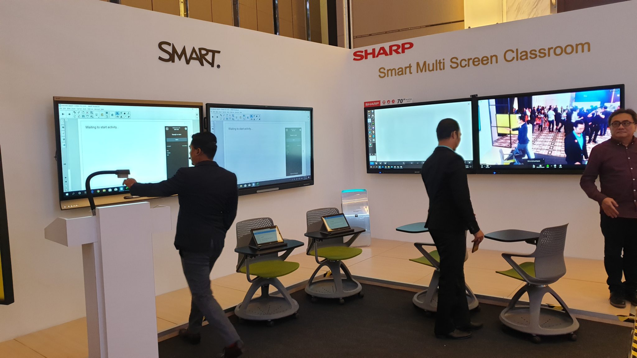 Sharp Smart Connected 2020 Conference tech showcase