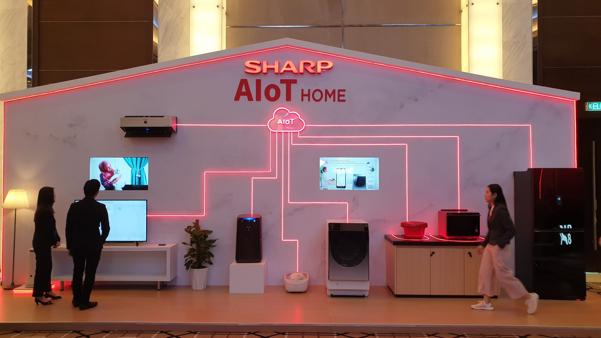 Sharp Smart Connected 2020 Conference home solutions