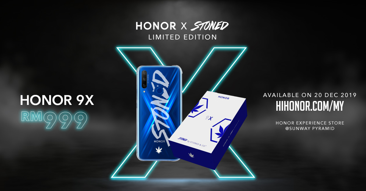 HONOR 9X Stoned