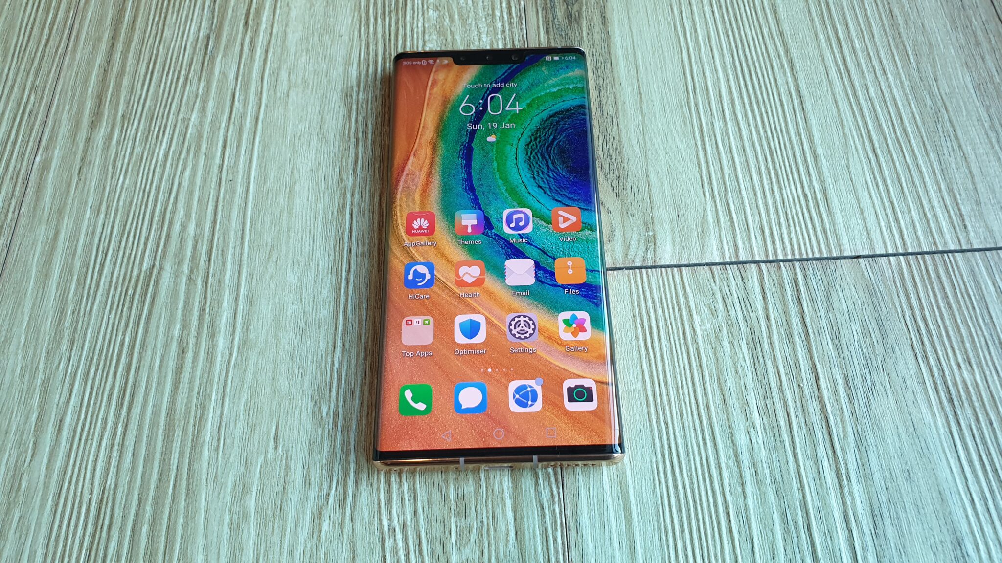 Huawei Mate30 Pro 5G front