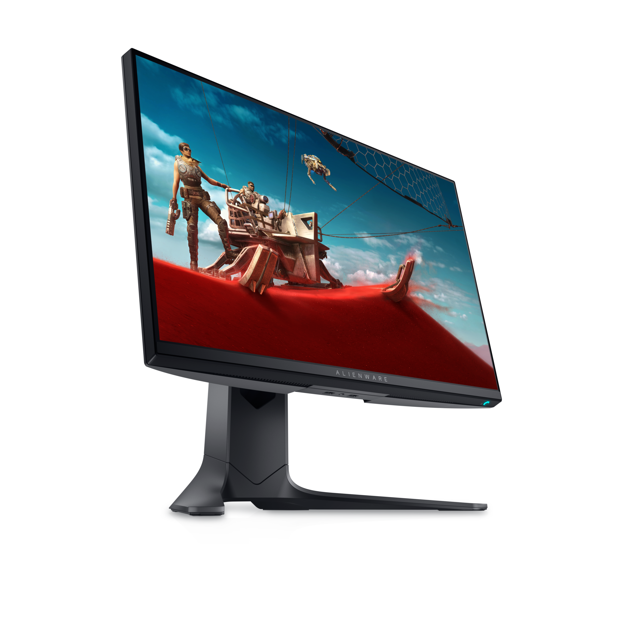 Alienware 25 Gaming Monitor_left side display view