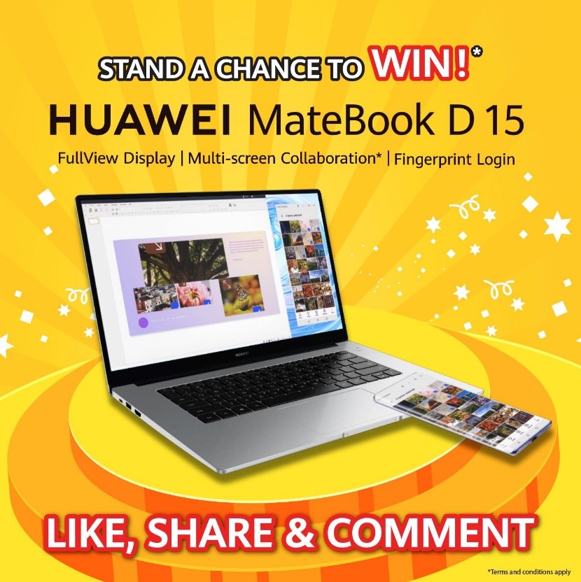 MateBook D 15 competition