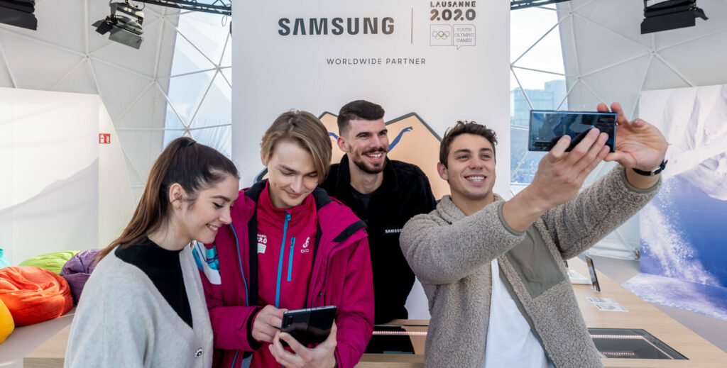 Samsung showcases cutting-edge tech and inspiration to the Winter Youth Olympic Games Lausanne 2020 2